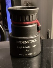 Rodenstock 4x Aspherical Magnifying Lupe. Made in Germany. Sold in USA. NEW 