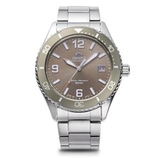 Orient Mako 40 RN-WJ0004Y Solar Diver Watch Cocoa Brown 200M Sapphire JDM New