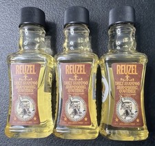Reuzel Daily Shampoo 3.38 oz 100 ml - 3 Pack