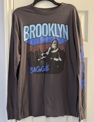 Notorious B.I.G. Brooklyn Long Sleeve Shirt Sz Large Graphic Tee