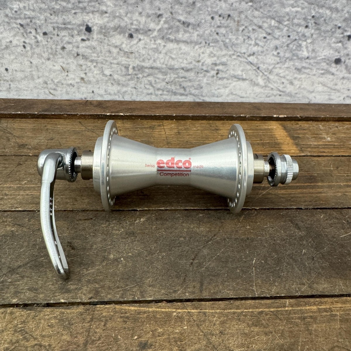 Vintage Edco Competition Front Hub 48h 48 NOS Swiss Sealed Bearing