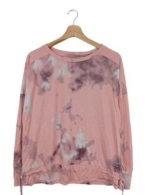 ENERGETICS Schlupf-Bluse Damen Bluse Gr. DE 42 rosa-graulila-hellgrau