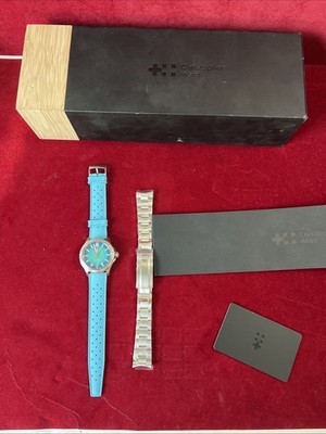 Christopher Ward C60 Atoll 300 Reef Blue Automatic 40 mm 2024 Excellent Read