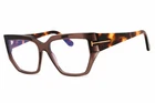 TOM FORD TF5951-048-54 Eyeglasses Frame Size 54mm 16mm 140mm BROWN Women 889214