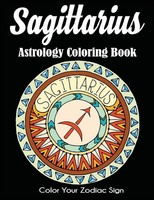 Dylanna Press | Sagittarius Astrology Coloring Book | Taschenbuch | Englisch