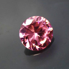 Pink Ceylon Sapphire 2.9Ct Certified Natural Round Cut Gemstone 26A