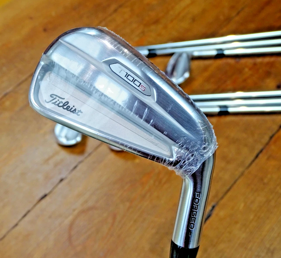Titleist T100S Forged Irons 4-PW / Project X LZ 6.0 120g stiff steel / New! - Image 3 of 4