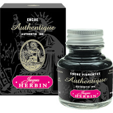 Jacques Herbin 4x Dokumententinte 30ml - Schw...