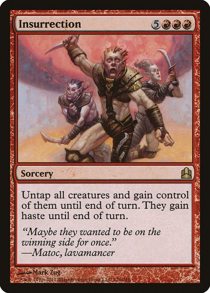 MTG Insurrection  - Commander 2011 #126