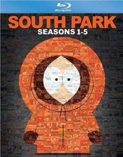 South Park: Seasons 1-5 Used Very Good Blu-ray Boxed Set, Full Frame, Subtit