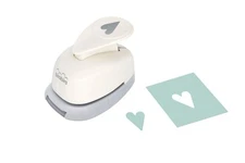 Bira Craft 5/8 inch Folk Heart 4 Shape Lever Action Craft Punch Valentine’s D...