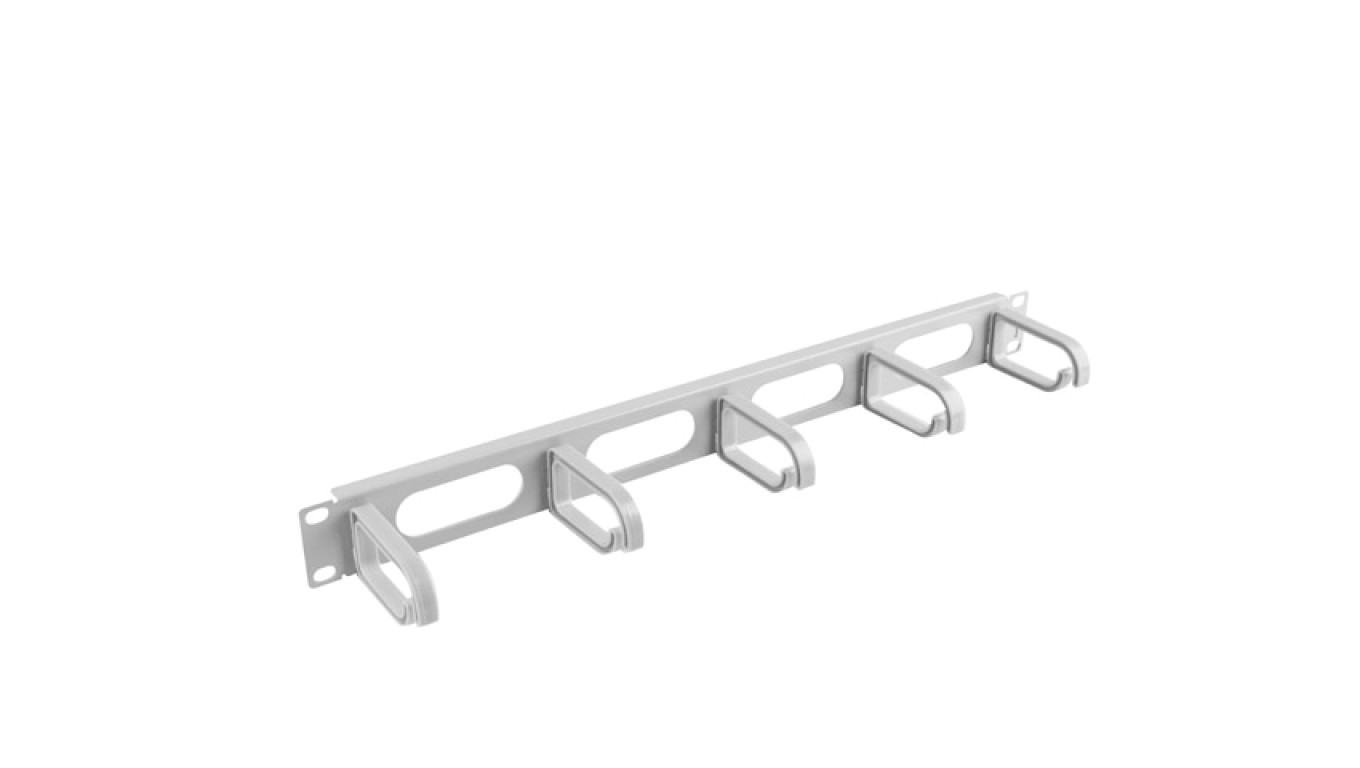 Lanberg Grau Kabelorganizer 19 1U Mit 5 Halterungen - Typ B Ak-1205-S - Image 2