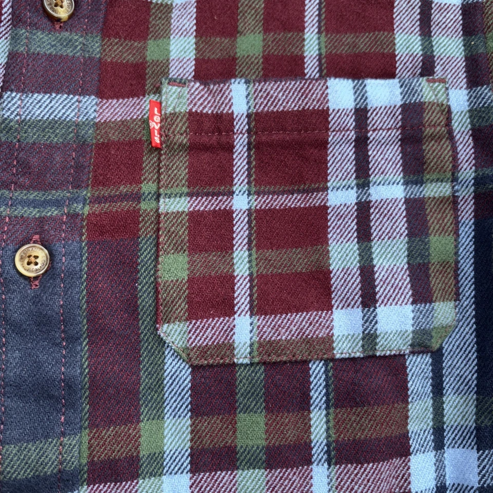 Camisa de franela Levi’s para niños talla mediana 10-12 Foto 3 de 4