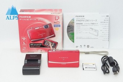 Mint] FUJIFILM FinePix Z90 14.2MP Compact Digital Camera Red w