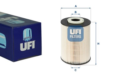 UFI Kraftstofffilter für VOLVO C30 C70 II S40 II S60 II S80 II V40 V50 V60