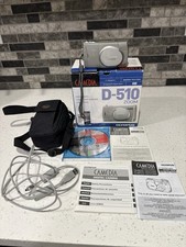Olympus CAMEDIA D-510 ZOOM 2.1MP Compact Camera 3x Optical Zoom USB Silver