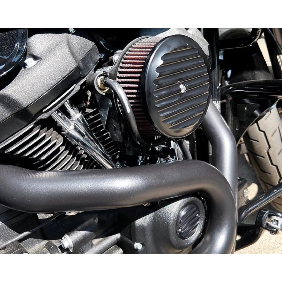 Joker Machine Black Finned VT Air Cleaner Cover - 02-220-1 - Изображение 3 из 3