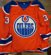 Grant Fuhr Signed Custom Edmonton Oilers Jersey. Primetime And Wilder Coa
