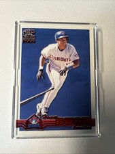 HOMER BUSH 2000 Pacific Paramount Ruby Red #243 - BLUE JAYS