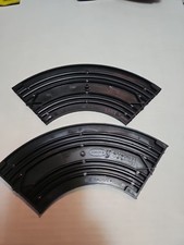 6"R 1/4 Curve 1518 Vintage Aurora Model Motoring HO Slot Car Track Lot of 2