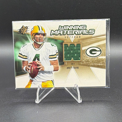 Upper Deck 2006 SPx Brett Favre Packers Winning Materials Vet MEM #WMV-BF