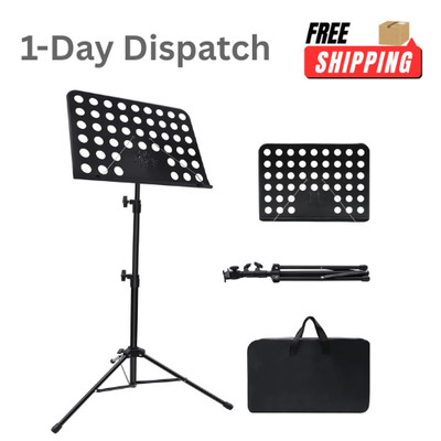 Mdvora Adjustable Sheet Music Stand with Carrying Bag
