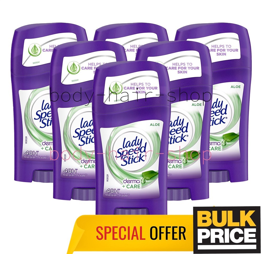 Lady Speed Stick Aloe Protection Deodorant Stick Alcohol-Free 48G - Image 2