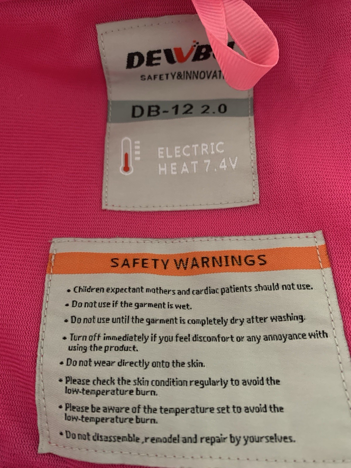 DEVBU WOMEN'S SOFT SHELL HEATED JACKET WITH 12V B… - image 8