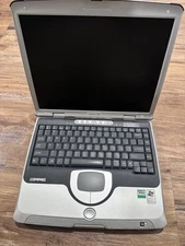 Retro Compaq Presario 700 Laptop! 756MB RAM AMD Duron! Untested