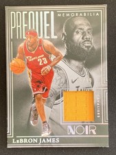 Lebron James 2024-25 Panini Noir Prequel Memorabilia Jersey /99 #PM-LBJ