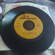 T. Rex Bang A Gong Get It On Reprise 1032 Marc Bolan Glam Classic Rock 45