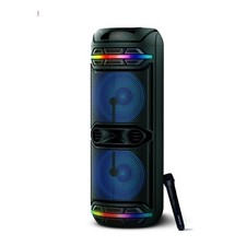 Powerful Bluetooth Party Speaker   High Power Bass, 200W RMS, LED Lights, FM ...