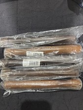 Winco Wooden Muddler, Lacquered Walnut, Brown, Medium Medium (Lot of 5)