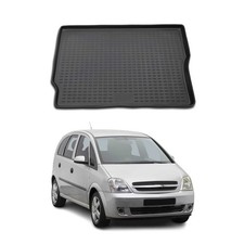 Kofferraummatte Kofferraumwanne für Opel Meriva 2003-2010 Gummi TPE Schwarz