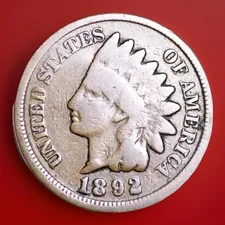 1892 Indian Head Cent Penny “Best Value On EBay” FAST SHIPPING