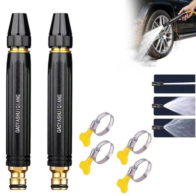 #ad 2PCS Home High Pressure Car Wash Water Gun with Booster Nozzle Home Use $14.99