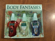 Body Fantasies Sexiest Musk, White Musk & Feel Elegant Fragrant Sprays 1.7 oz