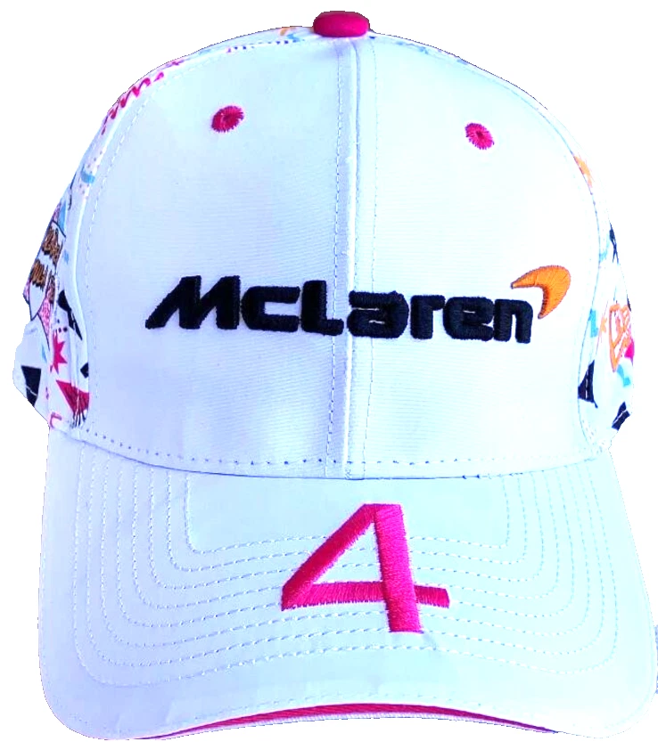 Белая кепка McLaren Racing F1 2025 Special Edn Lando Norris Miami GP. Заводской 2-й. - Изображение 2 из 4