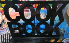 Cook Book metal Stand, Bookrest, Cookery Recipe Book Rest Holder, folding