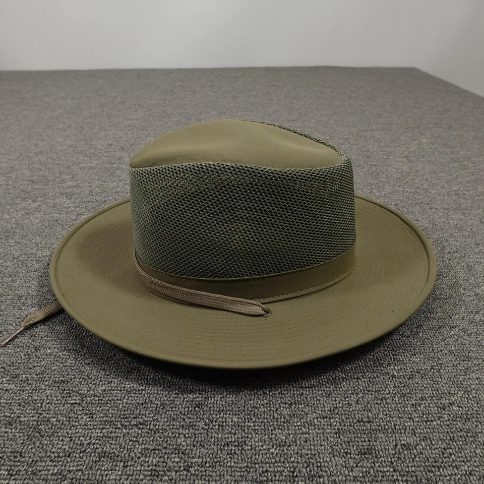 Sombrero RedHead Brand Co Safari Ajustado Para Hombres XL Oliva Malla Ala Ancha Sol UPF 50+ Foto 2 de 4