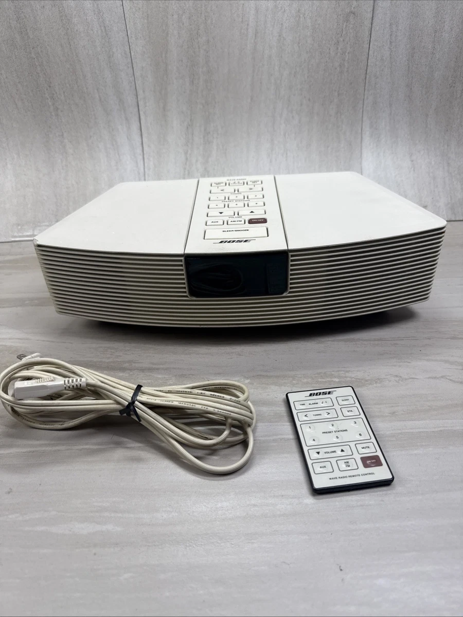 White Bose Wave Radio for sale | eBay