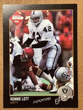 Ronnie Lott Cards, Rookie Card and Autographed Memorabilia Guide 11