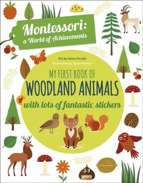 My First Book Of Woodland Animals | Montessori Activity Book | Chiara Piroddi-image