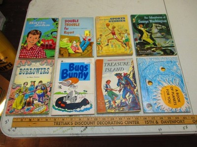 Vintage TX TW SBS Scholastic Book Service Book Lot, 1960s/70's