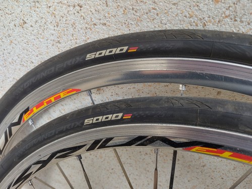 Laufradsatz Mavic Ksyrium Elite Shimano 9/10/11-Fach Clincher silber - Bild 3 von 9