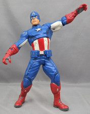 2012 Marvel Avengers Captain America 10" Talking, Shield Throwing Action Figure