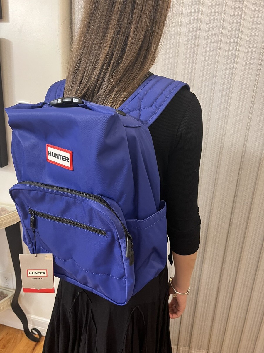 Hunter backpack blue TopClip original | eBay
