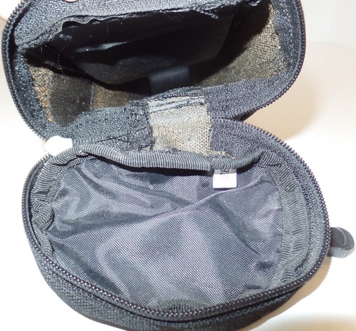 Axiom Black Nylon Bicycle Accessory Bag Zippered Storage Case - Picture 7 of 9