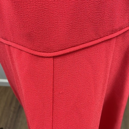 Gal Meets Glam Red Regina Cap Sleeve Midi Dress Siae 2 Petite - Picture 5 of 6