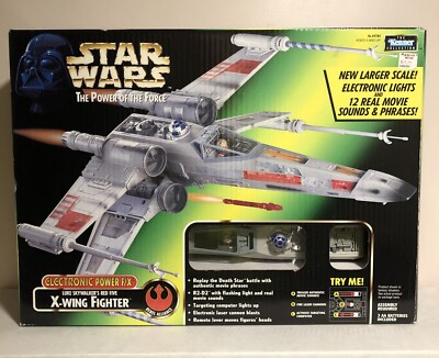 1997 New Kenner Star Wars Power of the Force Luke Skywalker X-Wing